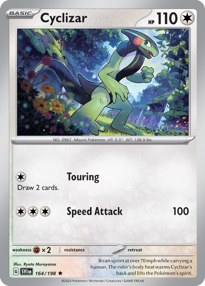 Cyclizar (164/198) (Theme Deck Exclusive) [Scarlet & Violet: Base Set] | Silver Goblin