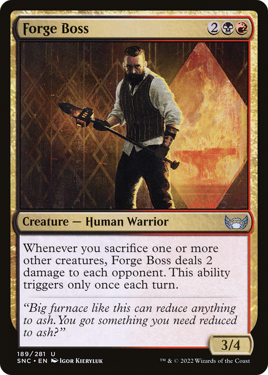 Forge Boss [Streets of New Capenna] Foil
