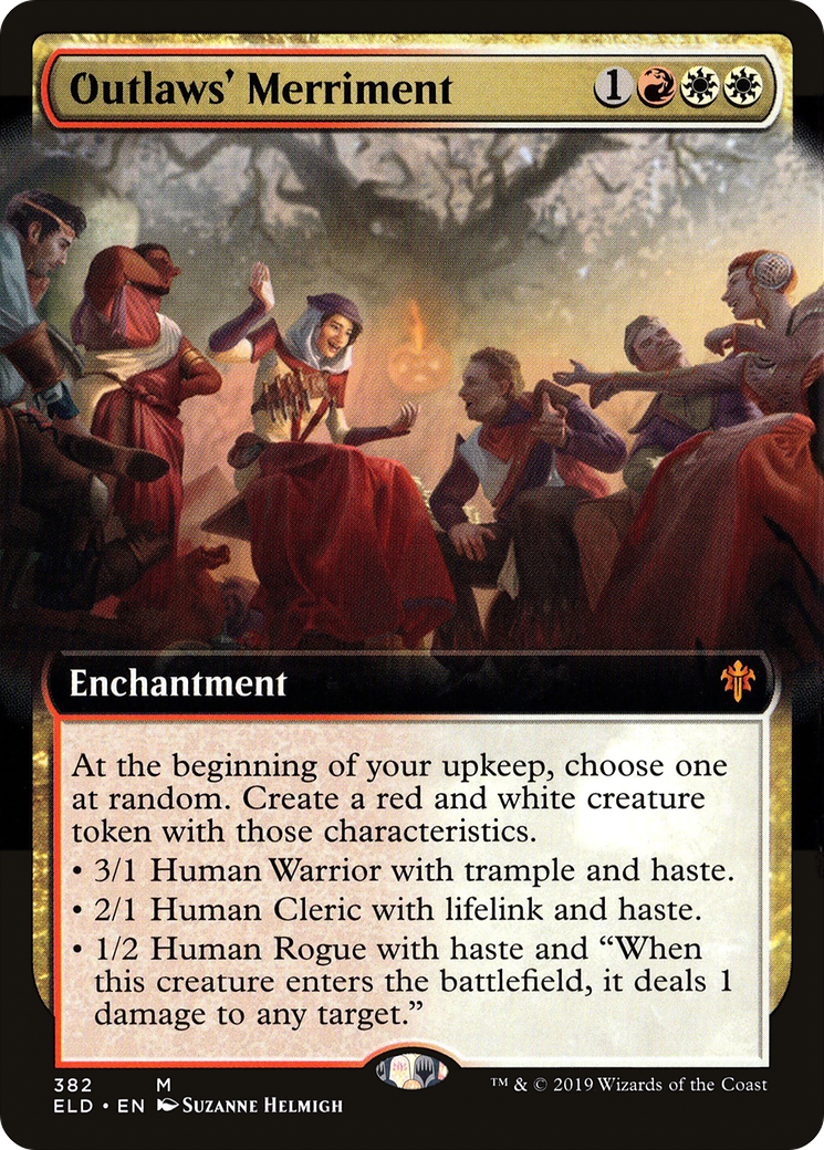 Outlaws' Merriment (Extended Art) [Throne of Eldraine] Foil