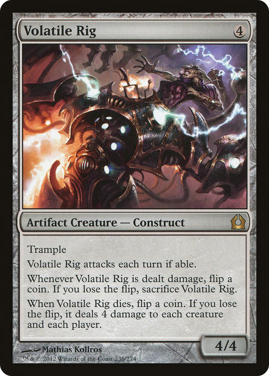 Volatile Rig [Return to Ravnica] Foil