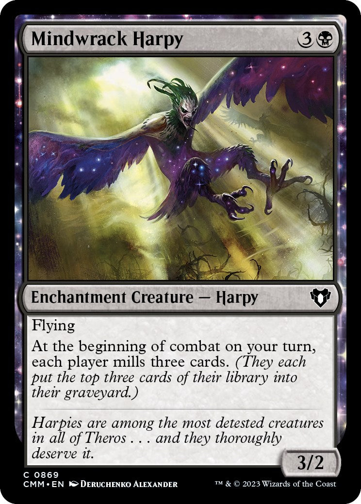 Mindwrack Harpy [Commander Masters] | Silver Goblin