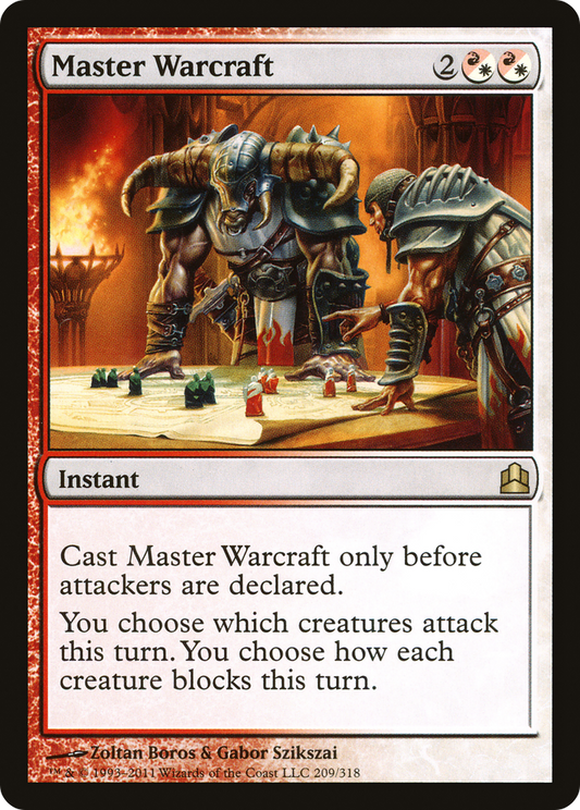 Master Warcraft [Commander 2011]