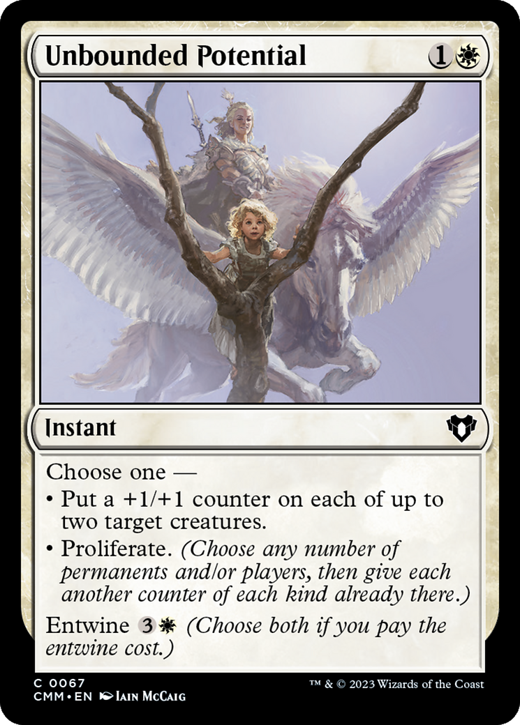 Unbounded Potential [Commander Masters] | Silver Goblin