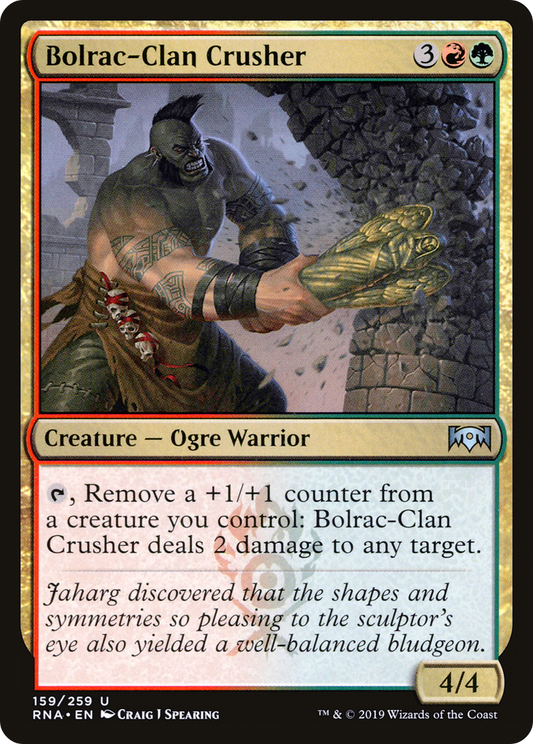 Bolrac-Clan Crusher [Ravnica Allegiance] Foil
