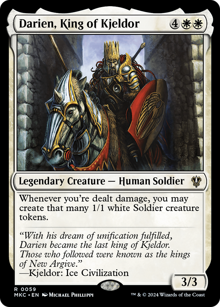 Darien, King of Kjeldor (059)