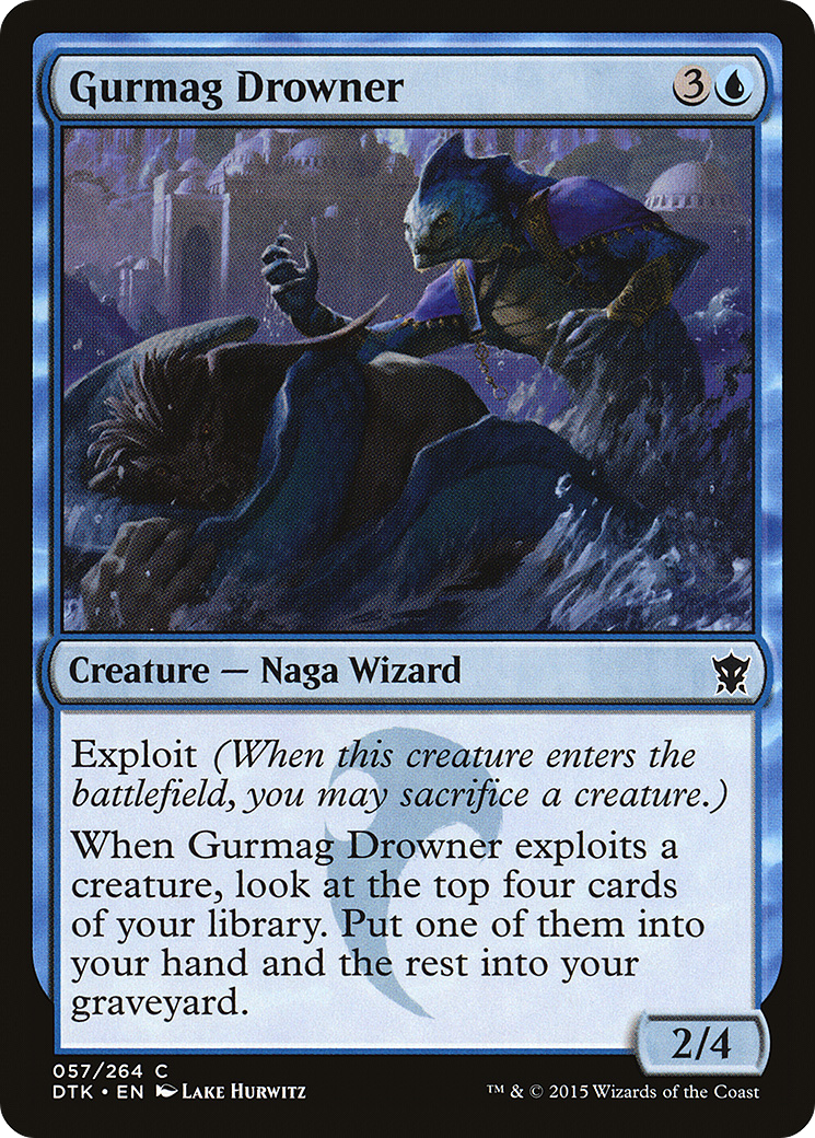 Gurmag Drowner [Dragons of Tarkir] Foil