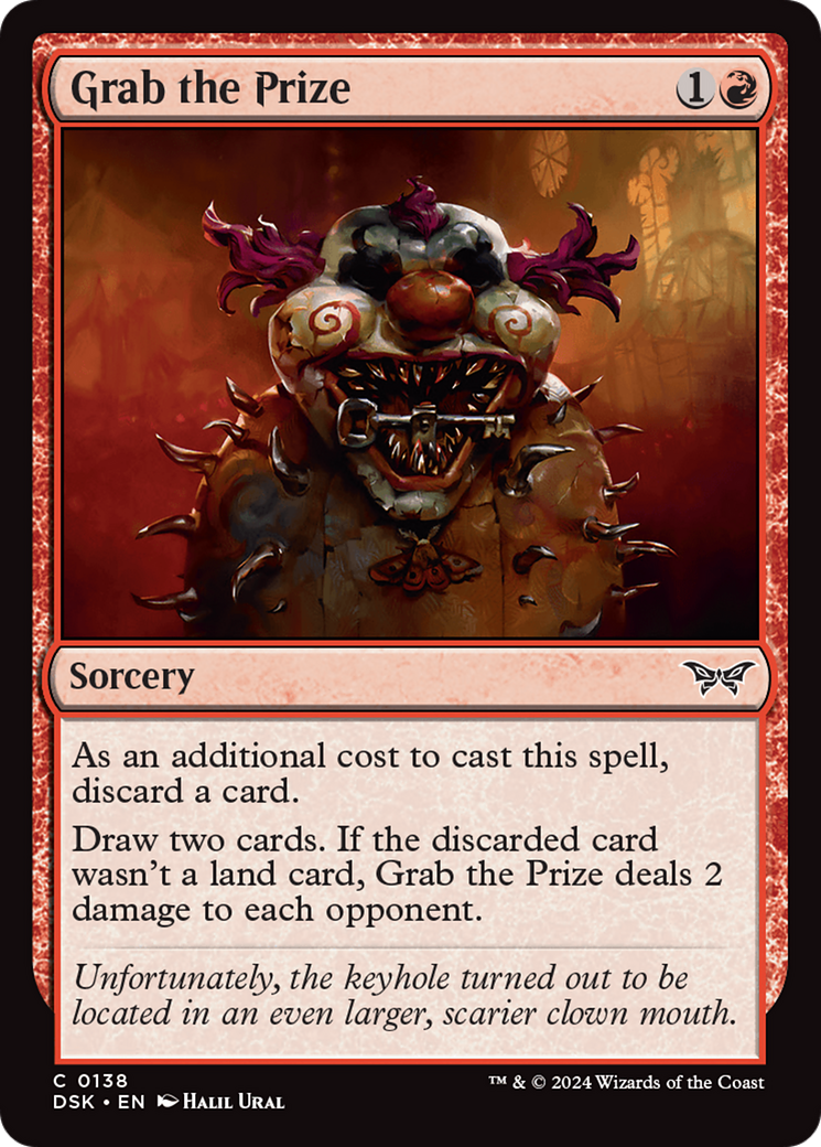 Grab the Prize [Duskmourn: House of Horror] Foil