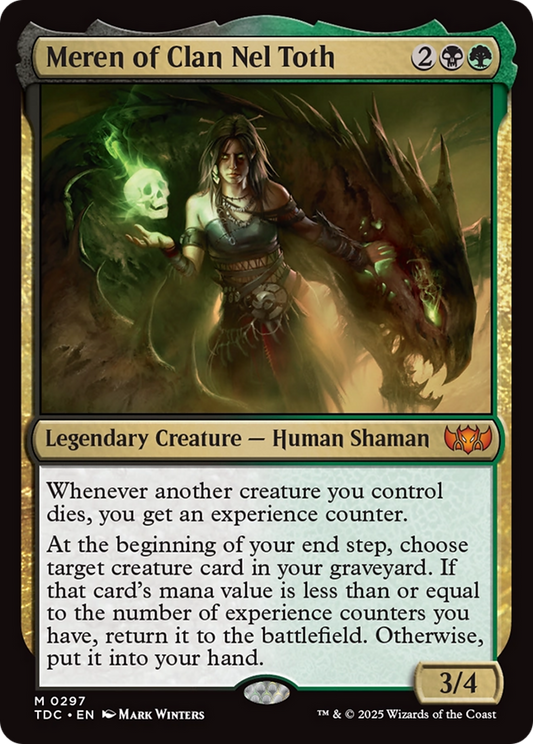 Meren of Clan Nel Toth (297) - Commander: Tarkir: Dragonstorm