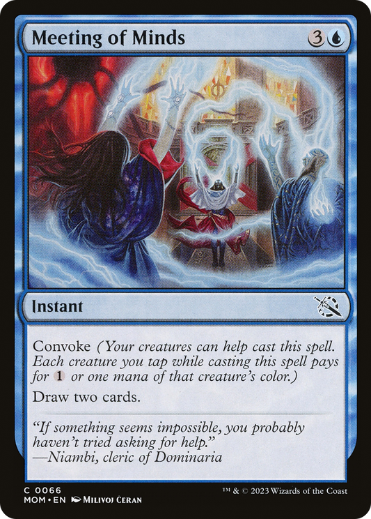 Meeting of Minds [March of the Machine] Foil