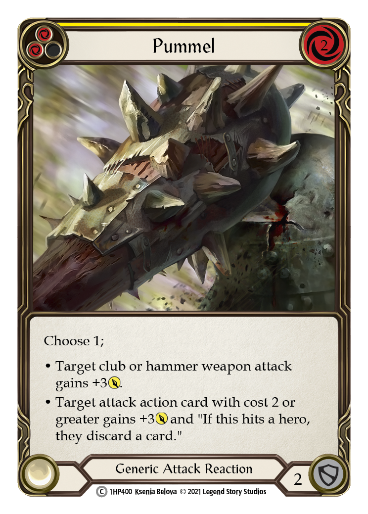 Pummel (Yellow) [1HP400] (History Pack 1) | Silver Goblin