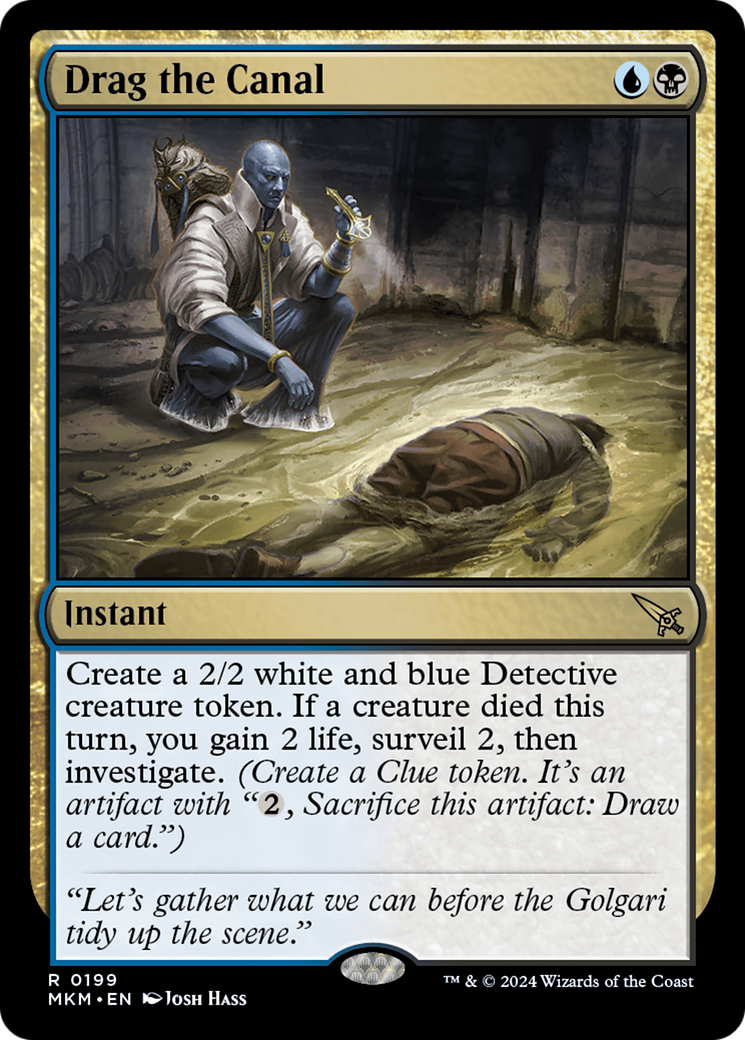 Drag the Canal [Murders at Karlov Manor] Foil