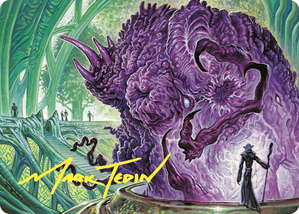 Experiment Kraj Art Card (Gold-Stamped Signature) [Commander Masters Art Series]