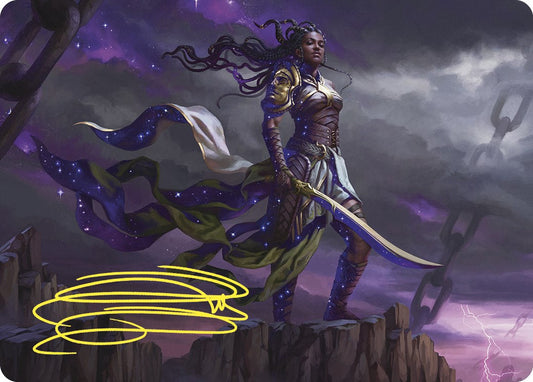Anikthea, Hand of Erebos Art Card (Gold-Stamped Signature) [Commander Masters Art Series]