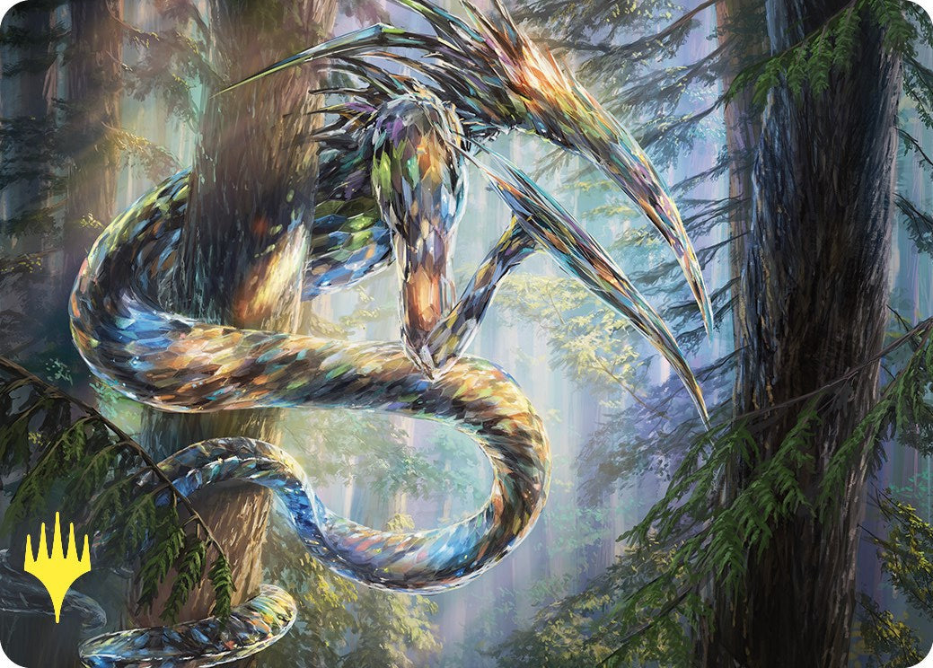 Gemhide Sliver Art Card (Gold-Stamped) [Commander Masters Art Series]