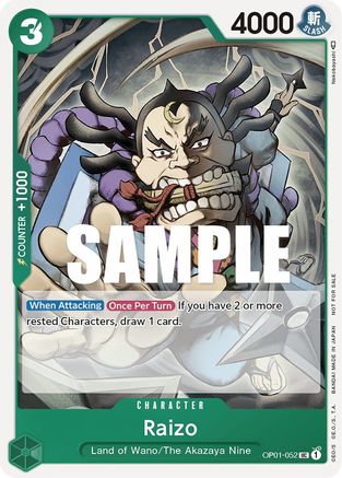 Raizo (Event Pack Vol. 2) (OP01-052)
