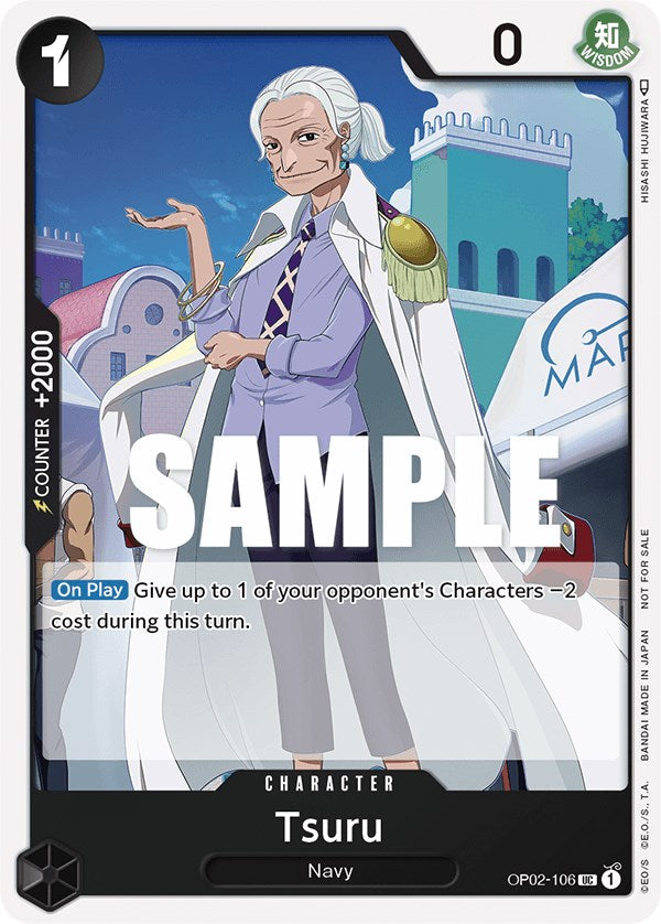 Tsuru (Event Pack Vol. 2) [One Piece Promotion Cards] | Silver Goblin