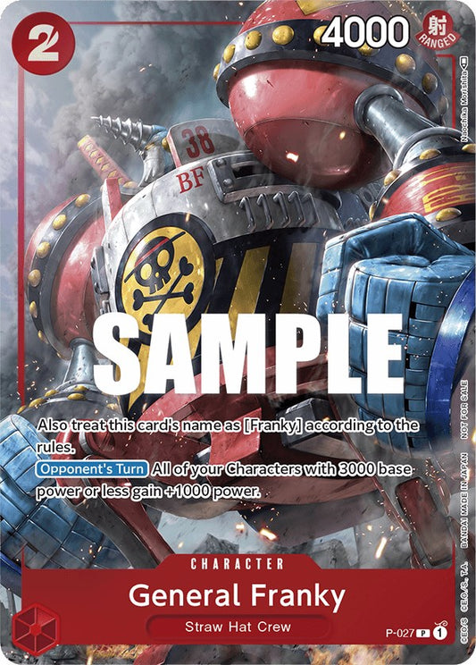 General Franky (Event Pack Vol. 2) (P-027) Foil