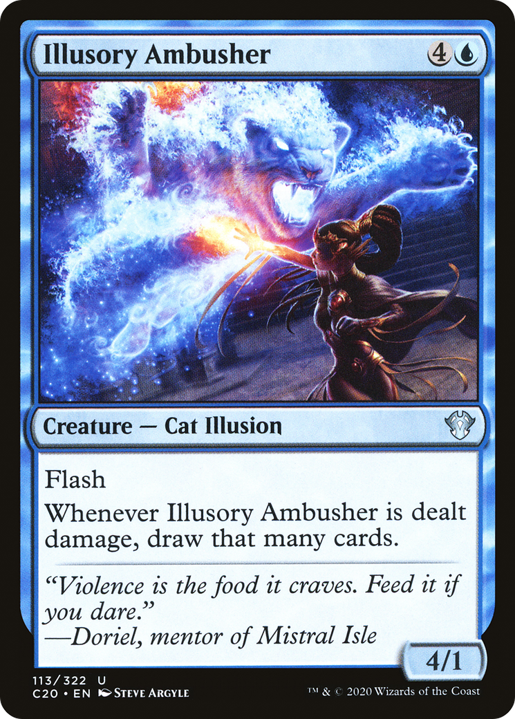 Illusory Ambusher (113) - Commander 2020
