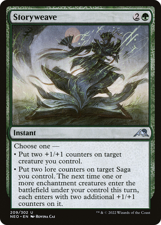 Storyweave (209) Foil - Kamigawa: Neon Dynasty