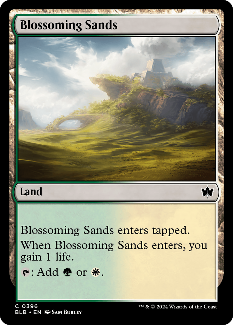 Blossoming Sands [Bloomburrow] | Silver Goblin