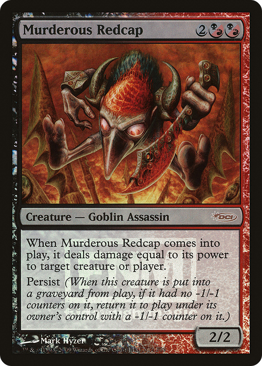 Murderous Redcap [Friday Night Magic 2009]