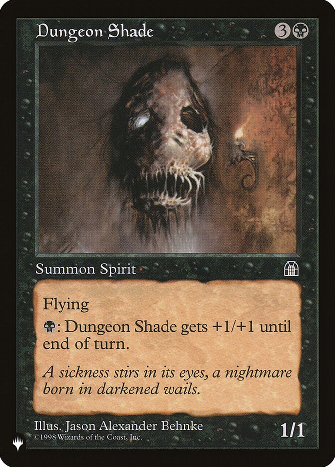 Dungeon Shade [The List] | Silver Goblin