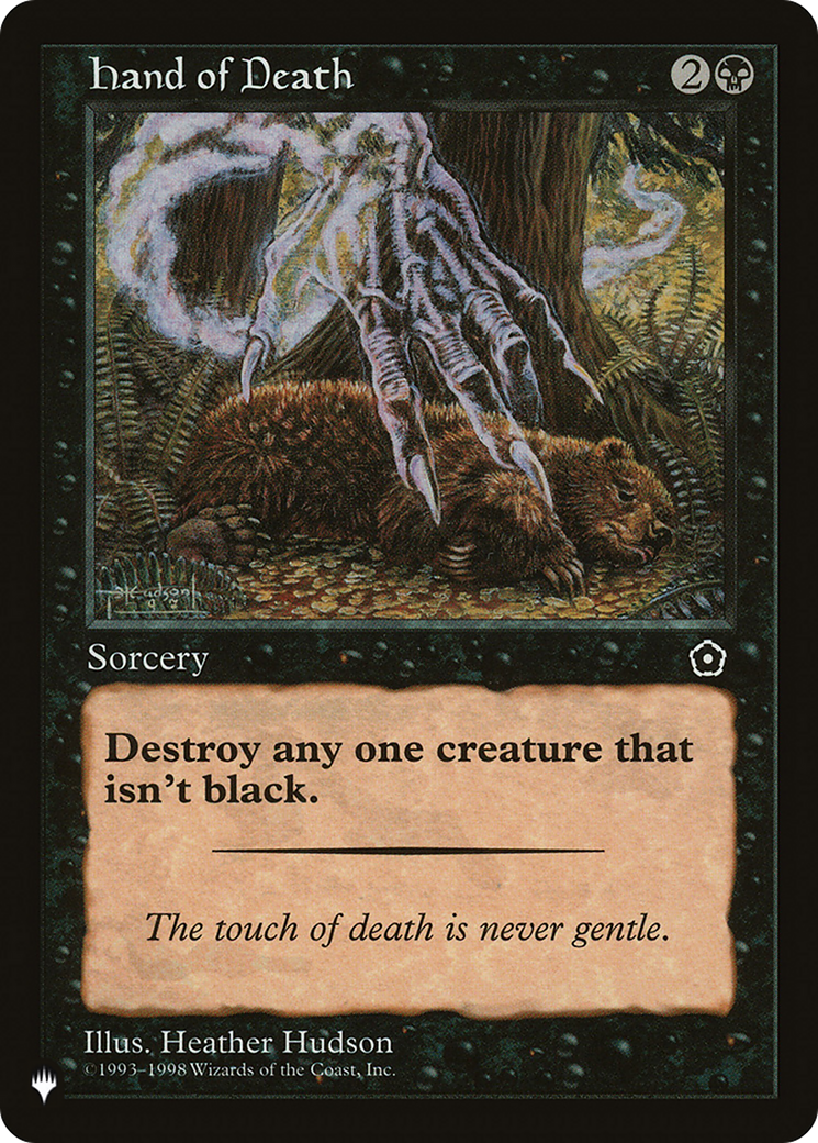 Hand of Death [The List Reprints] | Silver Goblin