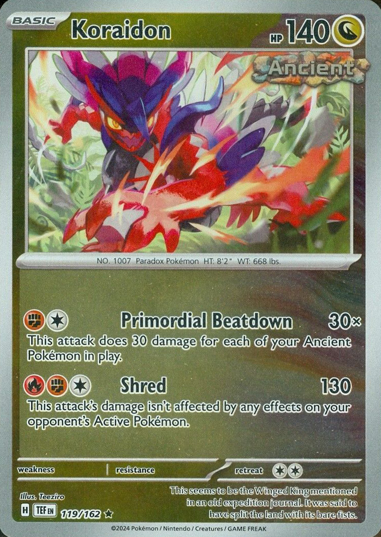 Koraidon (119/162) [Scarlet & Violet: Temporal Forces] | Silver Goblin