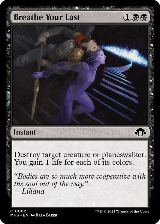 Breathe Your Last [Modern Horizons 3] Foil
