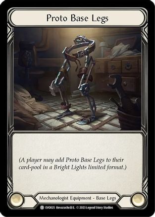 Proto Base Legs  (EVO025) - Bright Lights | Silver Goblin