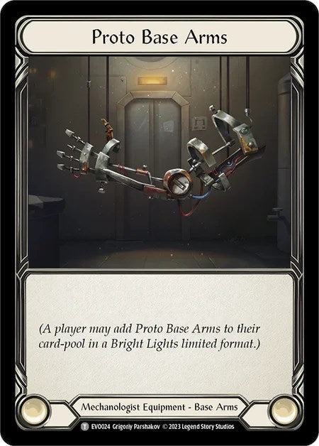Proto Base Arms [EVO024] (Bright Lights) | Silver Goblin