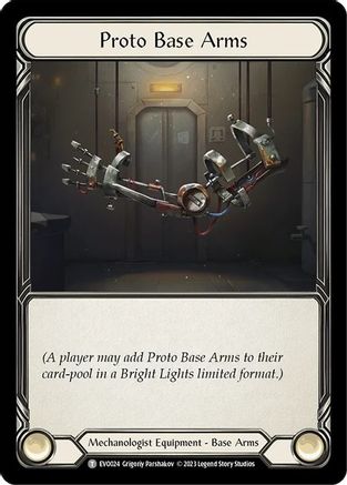 Proto Base Arms  (EVO024) - Bright Lights | Silver Goblin