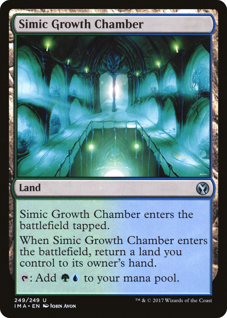 Simic Growth Chamber (249) Foil - Iconic Masters