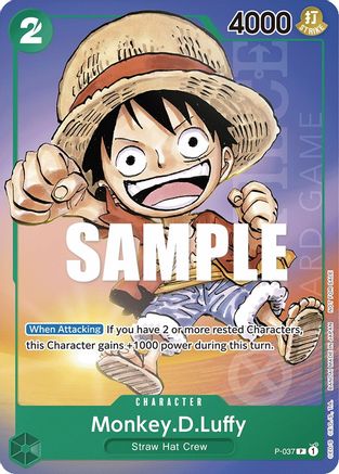 Monkey.D.Luffy (Gen Con 2023) (P-037) Foil