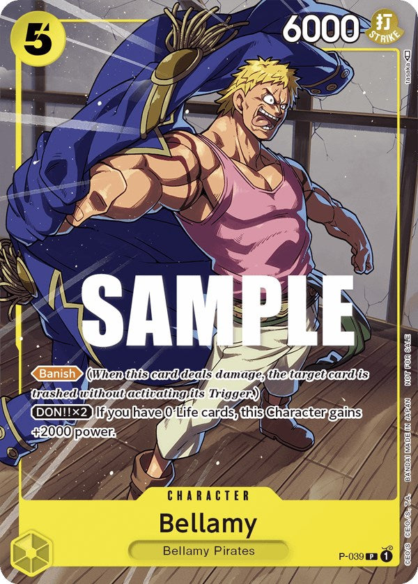 Bellamy (Pirates Party Vol. 4) [One Piece Promotion Cards] | Silver Goblin
