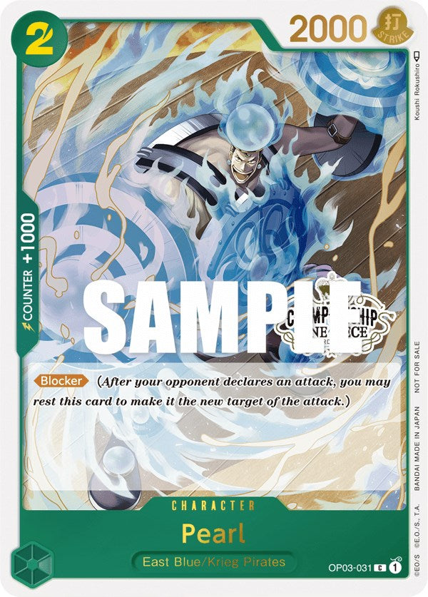 Pearl (Store Championship Participation Pack Vol. 2) [One Piece Promotion Cards] | Silver Goblin