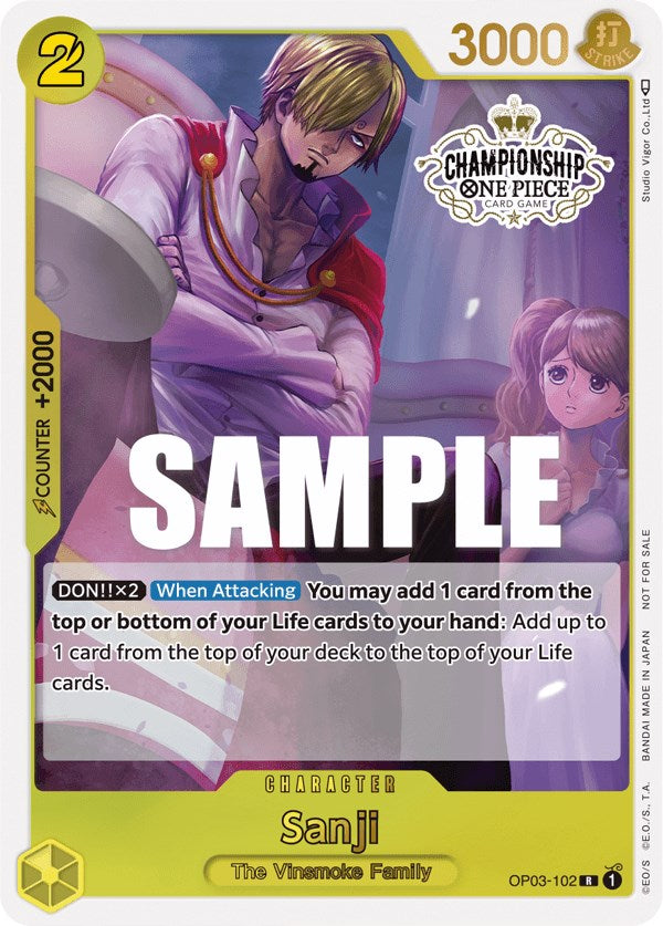 Sanji (Store Championship Participation Pack Vol. 2) [One Piece Promotion Cards] | Silver Goblin
