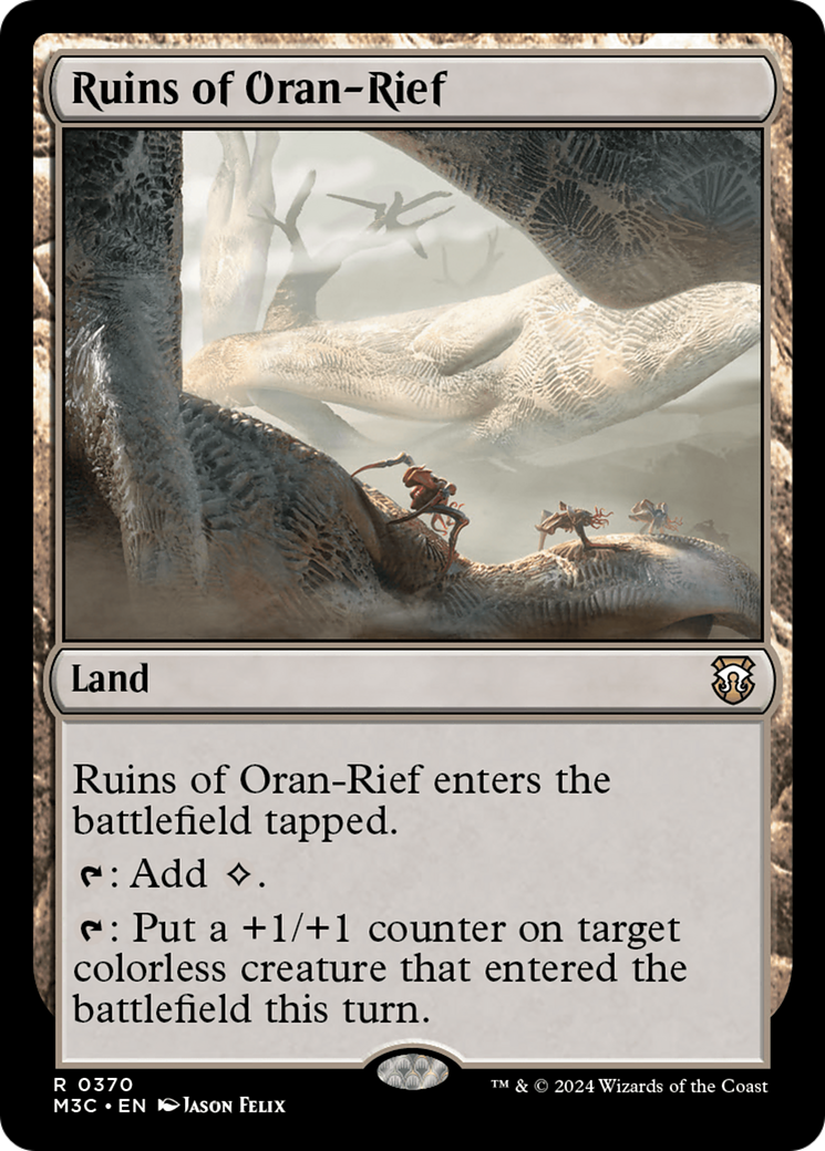 Ruins of Oran-Rief (Ripple Foil) [Modern Horizons 3 Commander] | Silver Goblin