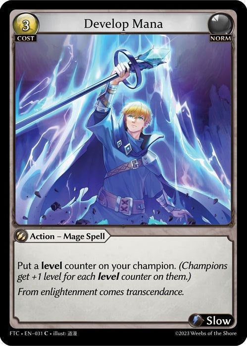Develop Mana (031) [Fractured Crown] Foil