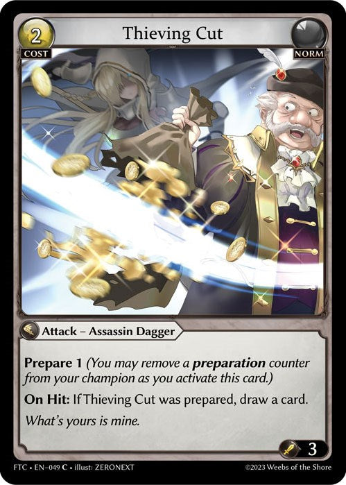 Thieving Cut (049) [Fractured Crown] Foil