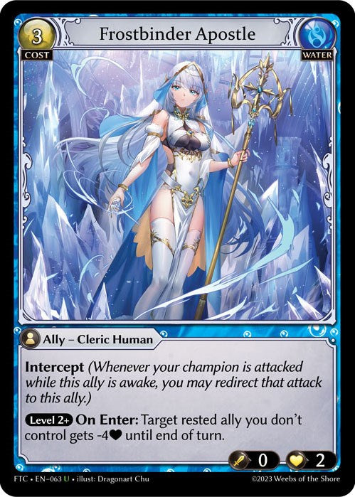 Frostbinder Apostle (063) [Fractured Crown] Foil