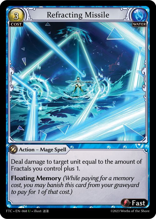 Refracting Missile (068) [Fractured Crown] Foil
