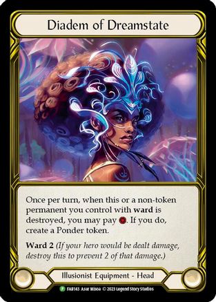 Diadem of Dreamstate (Golden) (FAB143) Cold Foil - FaB Promos