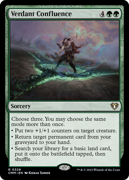 Verdant Confluence [Commander Masters] Foil