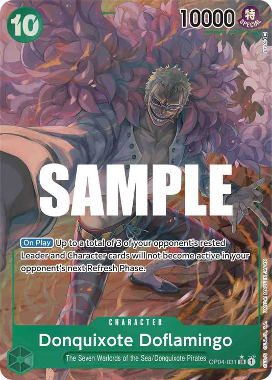 Donquixote Doflamingo (Alternate Art) (OP04-031) Foil
