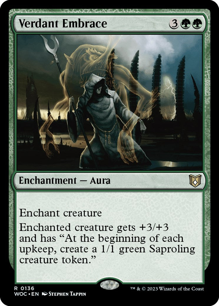 Verdant Embrace [Wilds of Eldraine Commander] | Silver Goblin