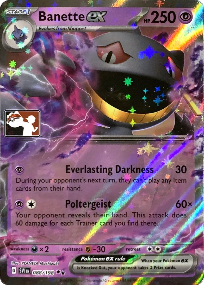 Banette ex (229/198) [Prize Pack Series Three] | Silver Goblin