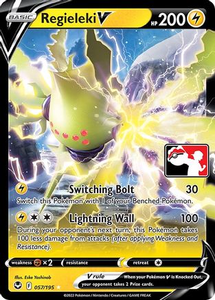 Regieleki V (057/195) [Prize Pack Series Three] | Silver Goblin