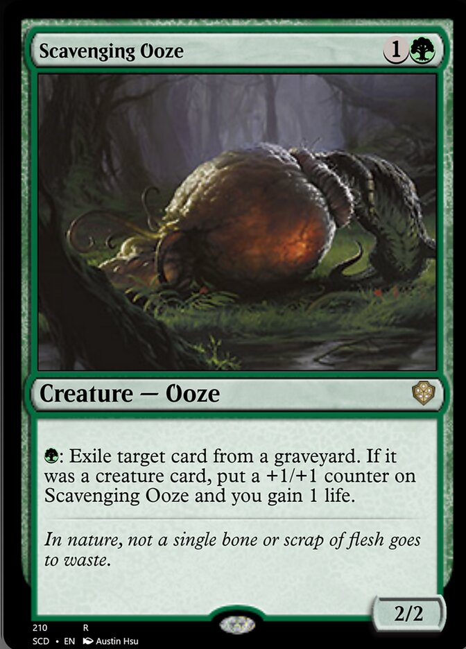 Scavenging Ooze [Starter Commander Decks] | Silver Goblin