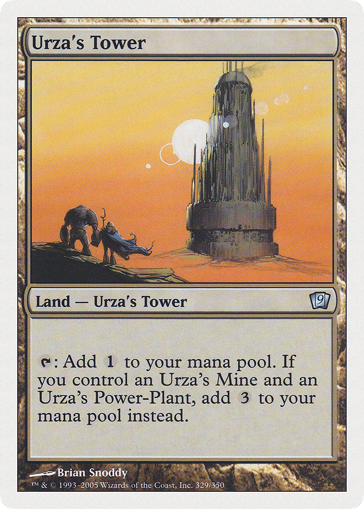 Urza's Tower (329) Foil - Ninth Edition